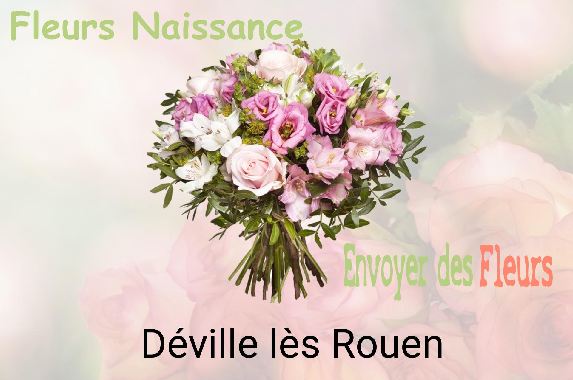 Bouquet de fleurs de naissance livré à Déville-lès-Rouen